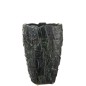 Vaso de cerâmica verde 25x25x36,5 cm Vaso de cerâmica verde 25x25x36,5 cm