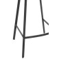 Cadeira de bar em metal branco 46x43x95 cm Cadeira de bar em metal branco 46x43x95 cm