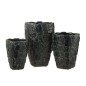 Vaso de cerâmica verde 25x25x36,5 cm Vaso de cerâmica verde 25x25x36,5 cm