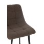 Chaise de bar en métal blanc 46*43*95 cm Chaise de bar en métal blanc 46*43*95 cm