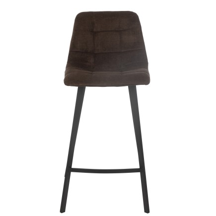 Chaise de bar en métal marron 46*43*95 cm