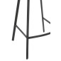 Chaise de bar en métal vert 46x43x95 cm