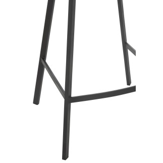 Taburete de bar de metal marrón 46*43*95 cm
