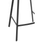 Cadeira de bar em metal castanho 46x43x95 cm Cadeira de bar em metal castanho 46x43x95 cm