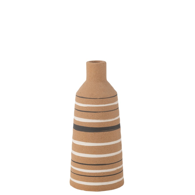 Vase en céramique multicouleur 13*13*29 cm
