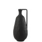 Vase en aluminium noir 16.5*16*35 cm