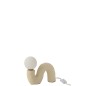 Lámpara de mesa de piedra beige 22*8*17 cm