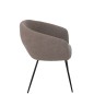 Silla de metal gris 60*61*75 cm Silla de metal gris 60*61*75 cm