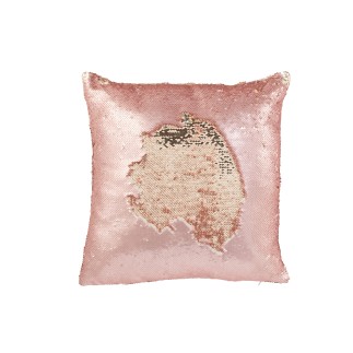 Coussin carré en tissu Rose 45*45*15 cm