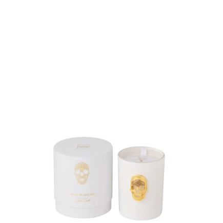 Vela aromática de parafina blanca 10*9.5*11 cm