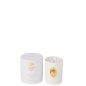 Bougie senteur en paraffine blanc 10*9.5*11 cm