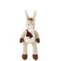 Peluche burro em tecido bege 25x23x28 cm Peluche burro em tecido bege 25x23x28 cm