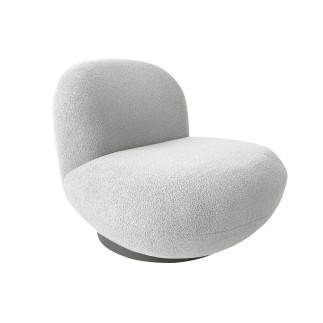Chaise en métal gris 60*61*75 cm