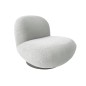 Cadeira em metal cinzento 60x61x75 cm