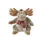 Peluche veado em tecido castanho 38x25x38 cm