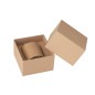 Vela perfumada 40H castanha 14x9x14,5 cm