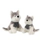 Peluche em tecido cinzento 40x25x35 cm Peluche em tecido cinzento 40x25x35 cm
