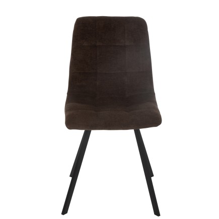 Chaise en métal marron 55*45*85 cm