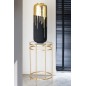 Vase en métal doré 24*24*70 cm Vase en métal doré 24*24*70 cm