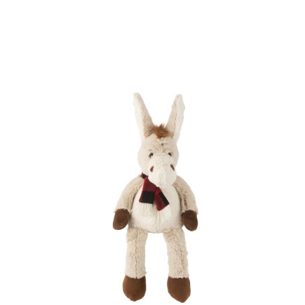 Peluche de tela beige 23*20*23 cm