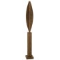 Objeto decorativo de madera marrón 15*15*115 cm Objeto decorativo de madera marrón 15*15*115 cm