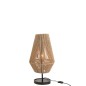 Lámpara de mesa de metal natural 28*28*51 cm