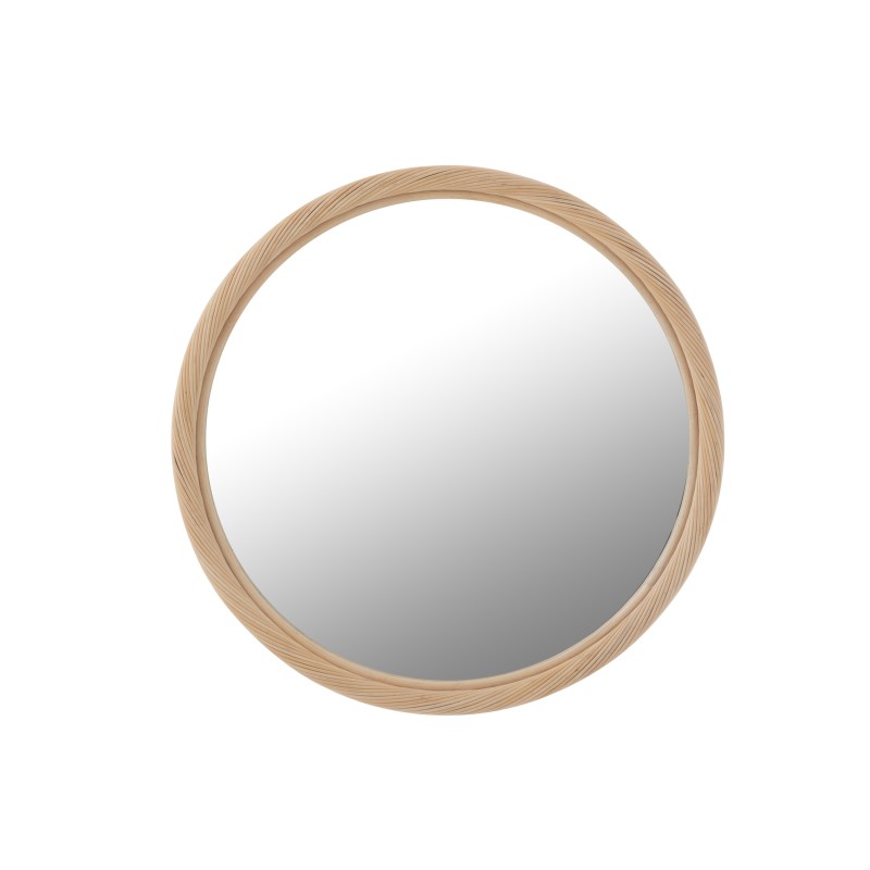 Miroir en bois naturel 81*3.5*81 cm