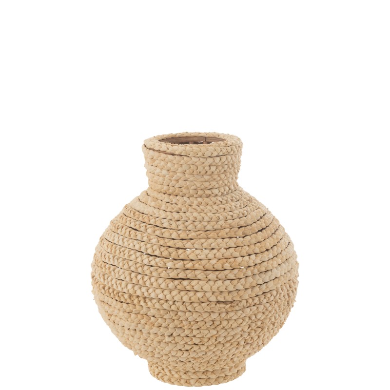 Vase en bois naturel 44*44*52 cm