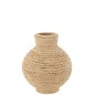 Vase en bois naturel 44*44*52 cm