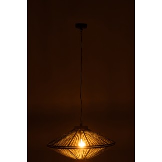 Silla de metal marrón 55*45*85 cm