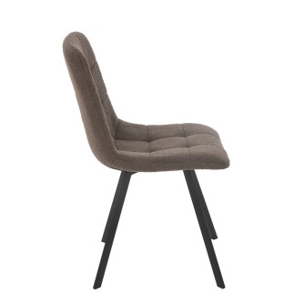 Chaise en métal blanc 55*45*85 cm