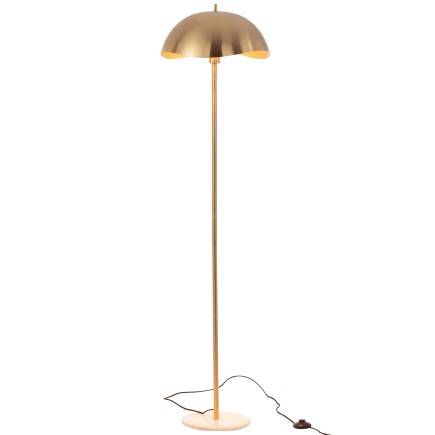 Lámpara alta de metal dorado 30*30*150 cm