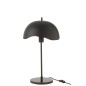 Candeeiro de mesa em metal preto 30x30x56 cm