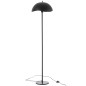 Candeeiro alto em metal preto 30x30x150 cm