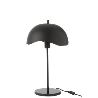 Lámpara de mesa de metal negro 30*30*56 cm