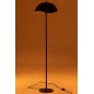 Candeeiro alto em metal preto 30x30x150 cm
