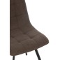 Cadeira em metal branco 55x45x85 cm