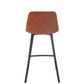 Chaise de bar en métal bronze 46*43*95 cm