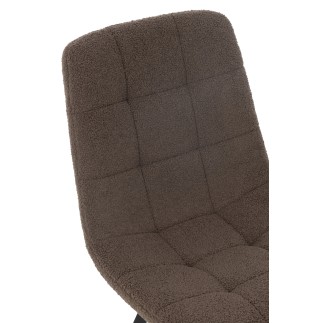Chaise en métal blanc 55*45*85 cm