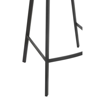 Chaise de bar en métal bronze 46*43*95 cm