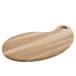 copia de Tabla de cortar ovalada de teca natural L45cm