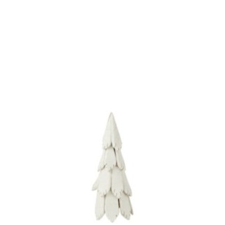 Árbol de Navidad de madera blanca 24*24*60 cm