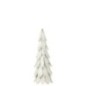 Albero di Natale in legno bianco 28*28*80 cm