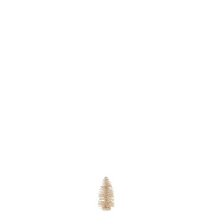 Árbol de Navidad de madera blanca 12*12*23 cm
