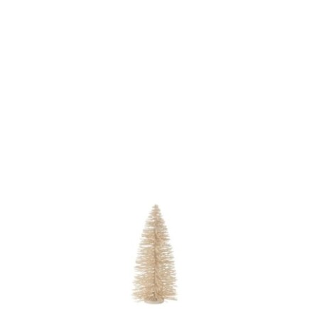 Árbol de Navidad de madera blanca 20*20*48 cm