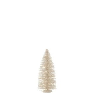 Árbol de Navidad de madera blanca 27*27*70 cm