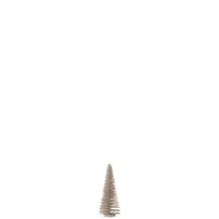 Sapin de Noël artificiel en plastique gris 5*5*15 cm
