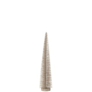 Sapin de Noël artificiel en plastique gris 10*10*39 cm