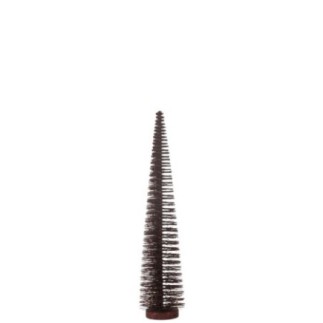 Árbol de Navidad artificial de plástico rojo 10*10*39 cm