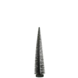 Sapin de Noël artificiel en plastique vert 10*10*39 cm